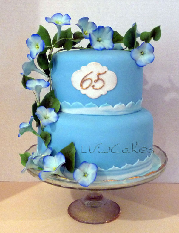 65th Anniversary Cake 2